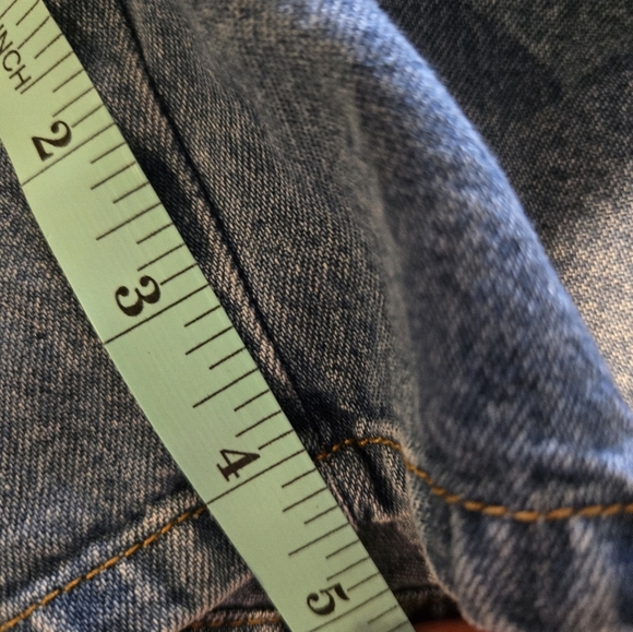 VINTAGE!! Quepasa | Embroidered Denim Skort, Size 9-10 (Made Small) - Picture 10 of 10